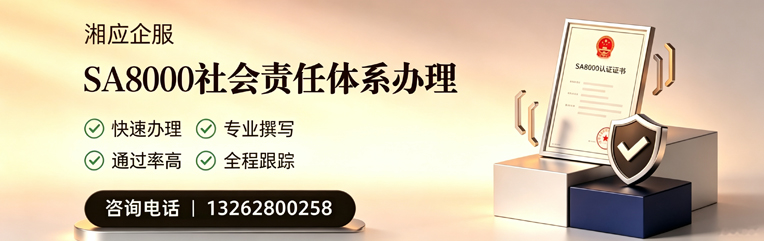 天水SA8000社会责任体系认证服务