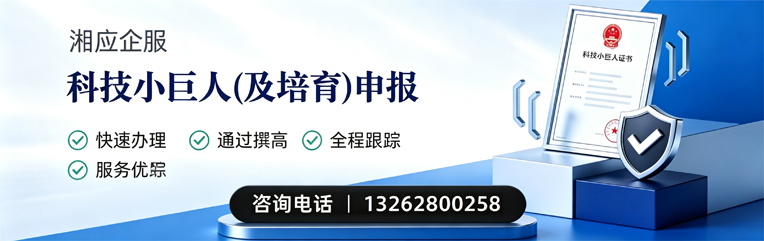 天水科技小巨人及培育企业申报服务