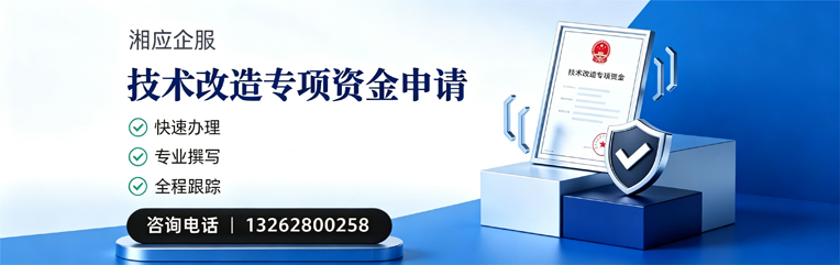 天水技术改造专项资金申报服务