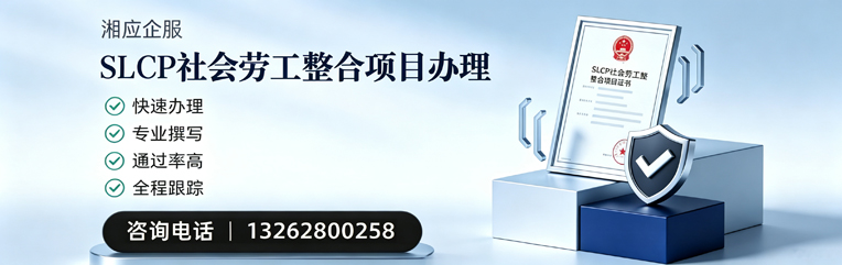 天水SLCP社会劳工整合项目申报服务