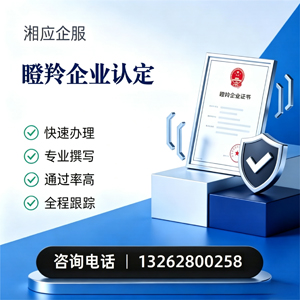 天水瞪羚企业认定申报服务