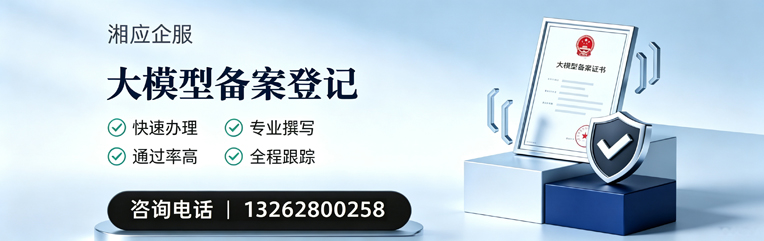 天水大模型备案申报服务