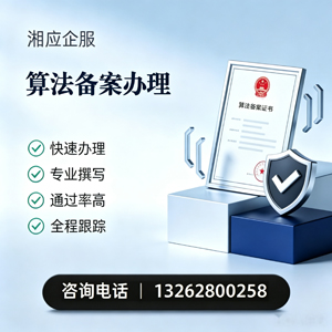 天水算法备案申报服务