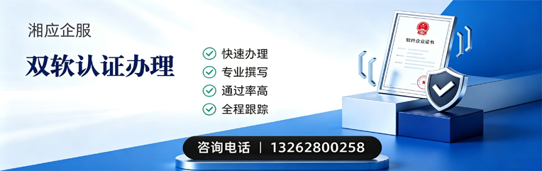 天水双软认证申报服务